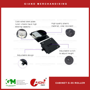 Cabinet Sliding G35 Roller