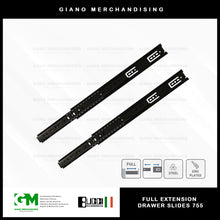 Load image into Gallery viewer, BUCCI Full Extension Drawer Slides 755 BK
