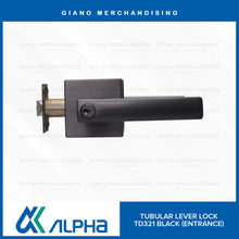 Load image into Gallery viewer, Alpha Tubular Lever Door Lock
