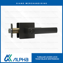 Load image into Gallery viewer, Alpha Tubular Lever Door Lock
