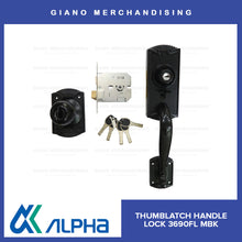 Load image into Gallery viewer, Alpha Entrance Thumb Latch Lockset 3690 FL
