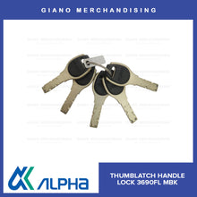 Load image into Gallery viewer, Alpha Entrance Thumb Latch Lockset 3690 FL
