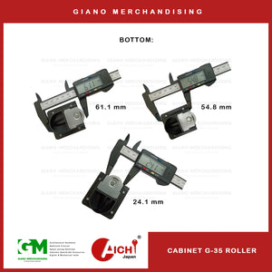 Cabinet Sliding G35 Roller