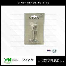 Load image into Gallery viewer, Veco Stainless Door Stopper with Hook DH 8

