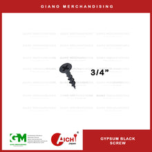 Load image into Gallery viewer, Gypsum Black Screw (Pointed Tip)
