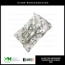 Load image into Gallery viewer, BUCCI Slide-On Ordinary Hinge 604 (2pcs)
