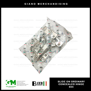 BUCCI Slide-On Ordinary Hinge 604 (2pcs)