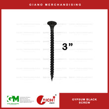 Load image into Gallery viewer, Gypsum Black Screw (Pointed Tip)
