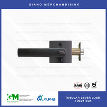 Load image into Gallery viewer, Alpha Tubular Lever Door Lock

