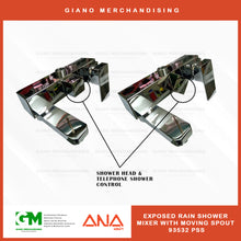 Load image into Gallery viewer, ANA Exposed Rain Shower Set 93532 PSS
