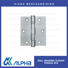 Load image into Gallery viewer, Alpha Ball Bearing Hinges (3x3x2.0mm)
