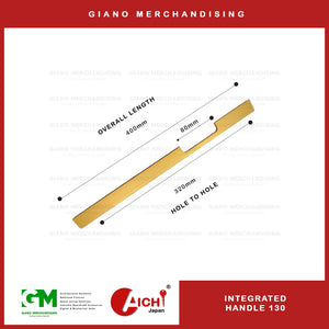 Integrated Cabinet Handle 130 SB