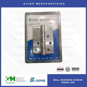 Alpha Ball Bearing Hinges (4x3x3.0mm)