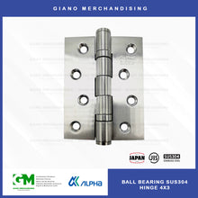 Load image into Gallery viewer, Alpha Ball Bearing Hinges (4x3x3.0mm)
