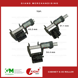 Cabinet Sliding G35 Roller