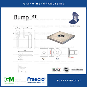 FRASCIO Bump RT Antracite (Mortisse Lockset)