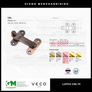 Veco Door Latch CBL75