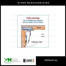 Load image into Gallery viewer, BUCCI Hydraulic Concealed Hinge 165A Degree(1pc)
