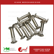Load image into Gallery viewer, Connecting Screw 1457 Steel Body (100pcs/pack)
