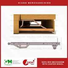 Load image into Gallery viewer, Sofa Bed Mechanism with Caster Wheel 733040
