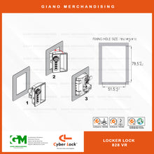 Load image into Gallery viewer, Cyber Locker Lock 828 VR
