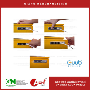 Drawer Combination Cabinet Lock P122Li