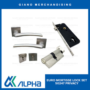 Alpha Euro Mortisse Door Lock 50247