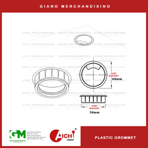 Plastic Grommet (50mmx60mm)
