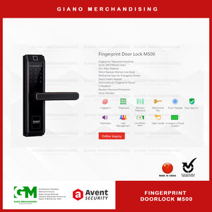 Avent Fingerprint Door Lock M500