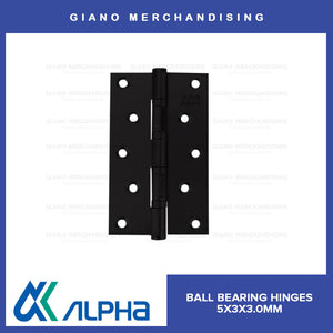 Alpha Ball Bearing Hinges (5x3x3.0mm) MBK