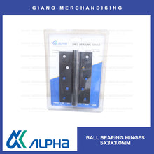 Load image into Gallery viewer, Alpha Ball Bearing Hinges (5x3x3.0mm) MBK
