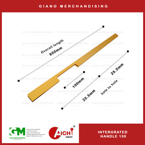 Integrated Cabinet Handle 130 SB