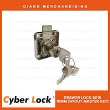 Load image into Gallery viewer, Cyber Drawer Lock 601S (18mm Diameter)
