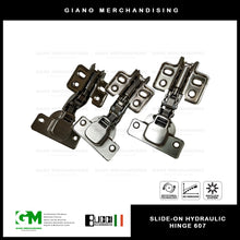 Load image into Gallery viewer, BUCCI Slide-On Hydraulic Concealed Hinge 607 (2pcs/pack)
