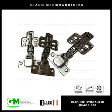 Load image into Gallery viewer, BUCCI Clip-On Hydraulic Concealed Hinge 608(2pcs/pack)
