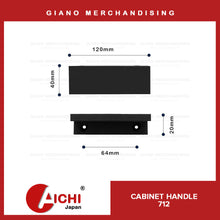 Load image into Gallery viewer, Cabinet Handle 712 MBK
