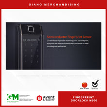 Load image into Gallery viewer, Avent Fingerprint Door Lock M500
