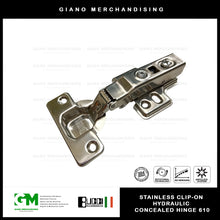 Load image into Gallery viewer, BUCCI Stainless 304 Clip-On Hydraulic Concealed Hinge 610 (1pc)
