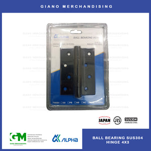 Alpha Ball Bearing Hinges (4x3x3.0mm)