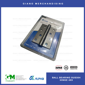 Alpha Ball Bearing Hinges (4x3x3.0mm)