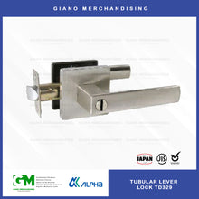 Load image into Gallery viewer, Alpha Tubular Lever Door Lock
