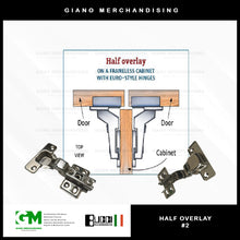 Load image into Gallery viewer, BUCCI Slide-On Ordinary Hinge 604 (2pcs)
