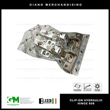Load image into Gallery viewer, BUCCI Clip-On Hydraulic Concealed Hinge 608(2pcs/pack)
