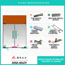 Load image into Gallery viewer, Assa Abloy Patch Door Fitting Set
