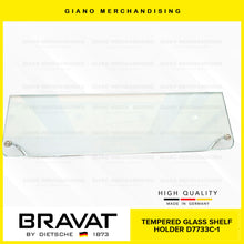 Load image into Gallery viewer, BRAVAT Tempered Glass Shelf Holder D733C-1
