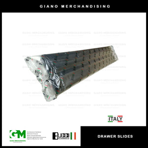 BUCCI Full Extension Drawer Slides 755 BK