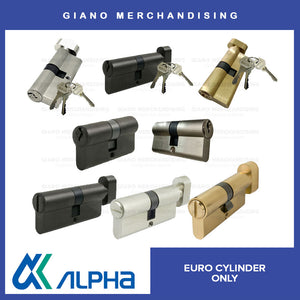 Alpha Euro Cylinder 70mm for Mortisse Lock