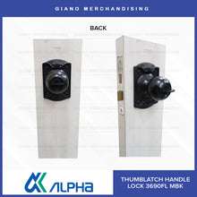 Load image into Gallery viewer, Alpha Entrance Thumb Latch Lockset 3690 FL
