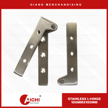 Load image into Gallery viewer, Stainless L-Hinges 4&quot;
