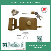 Load image into Gallery viewer, Facchinetti Rim lock
